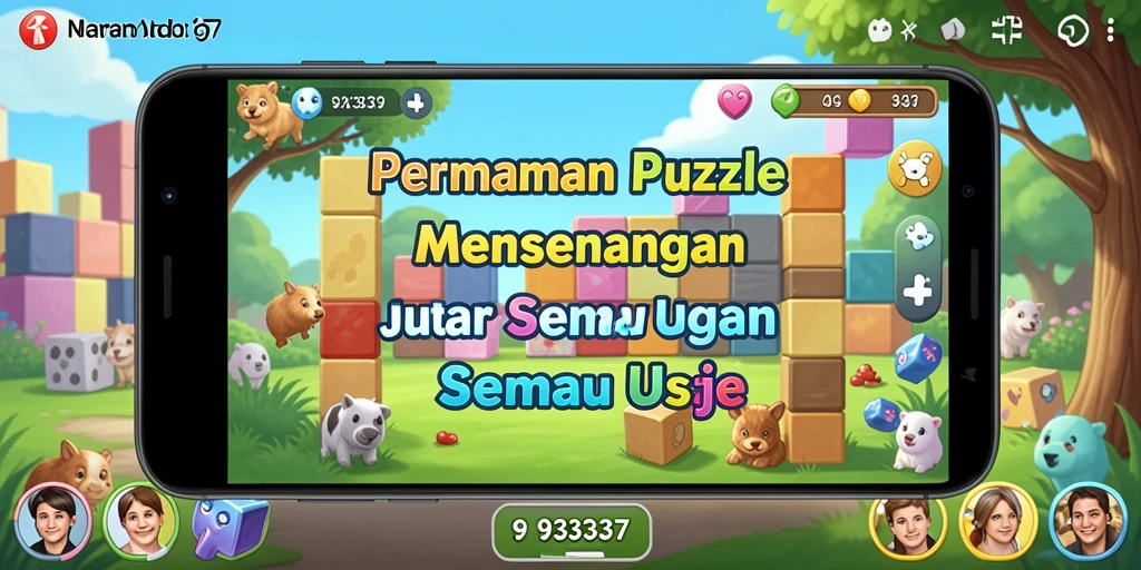 Gambaran gameplay seru dari 93337, game Puzzle yang menantang.