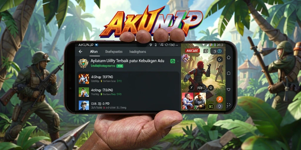 Tampilan antarmuka AKUNJP yang user-friendly dan efisien.