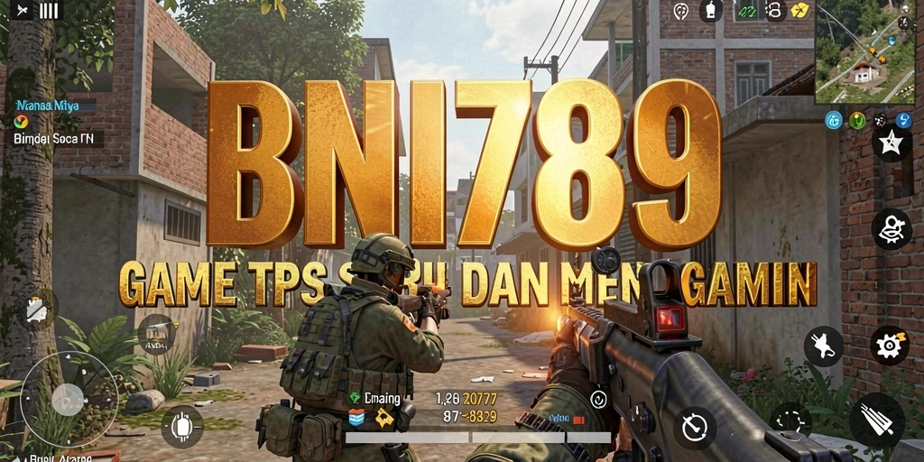 Screenshot gameplay BNI789 yang menunjukkan aksi menegangkan di TPS.