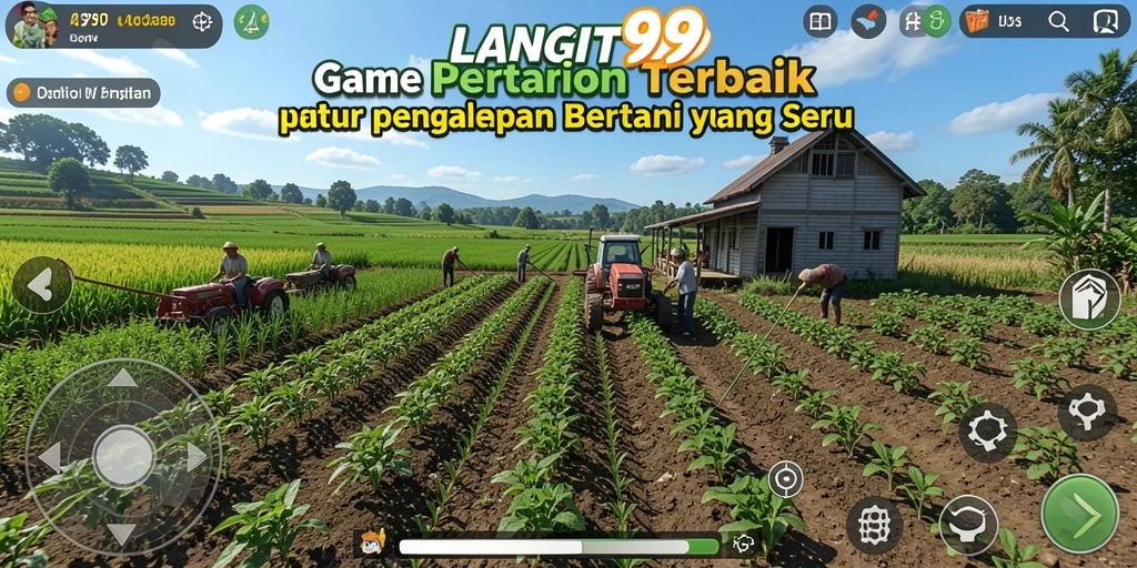 Gameplay seru dengan berbagai aktivitas pertanian yang menarik.