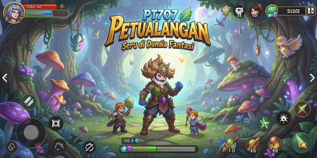 Screenshot gameplay petualangan seru di PT707.
