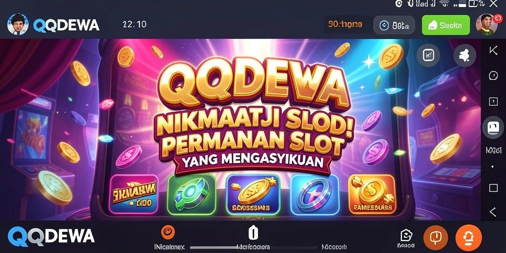 Screenshot gameplay QQDEWA yang menampilkan aksi menarik permainan Slot.