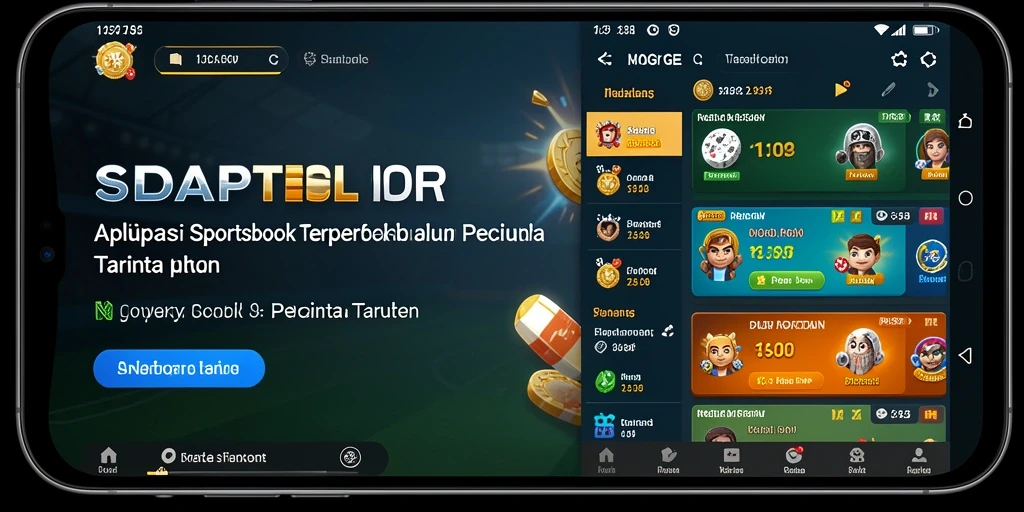 Tampilan gameplay SEDAPTOGEL dengan berbagai pilihan taruhan olahraga.
