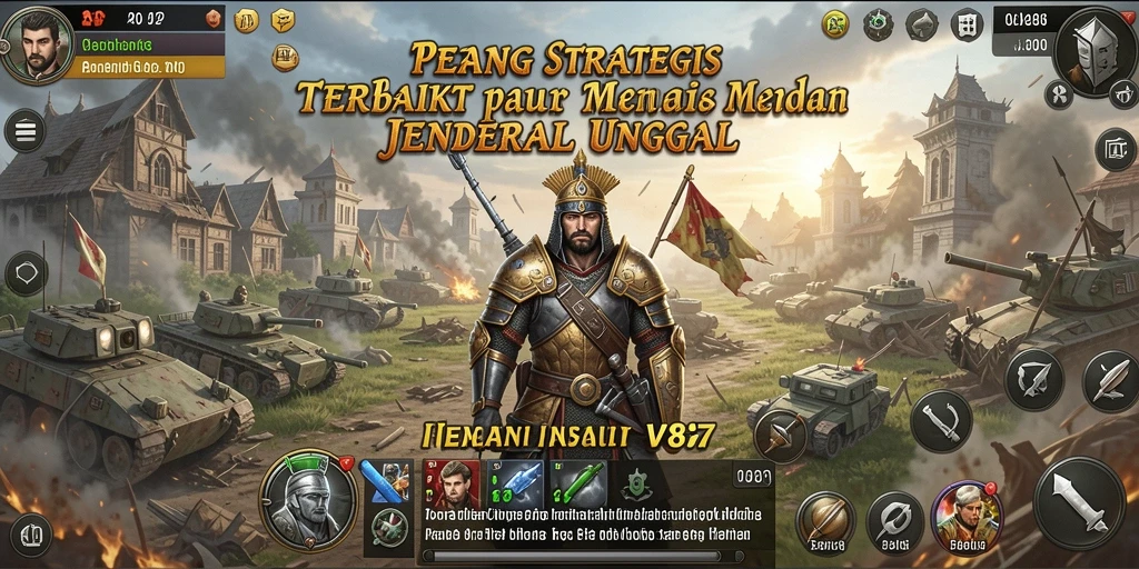 Tampilan menarik dari gameplay V87 yang penuh strategi.