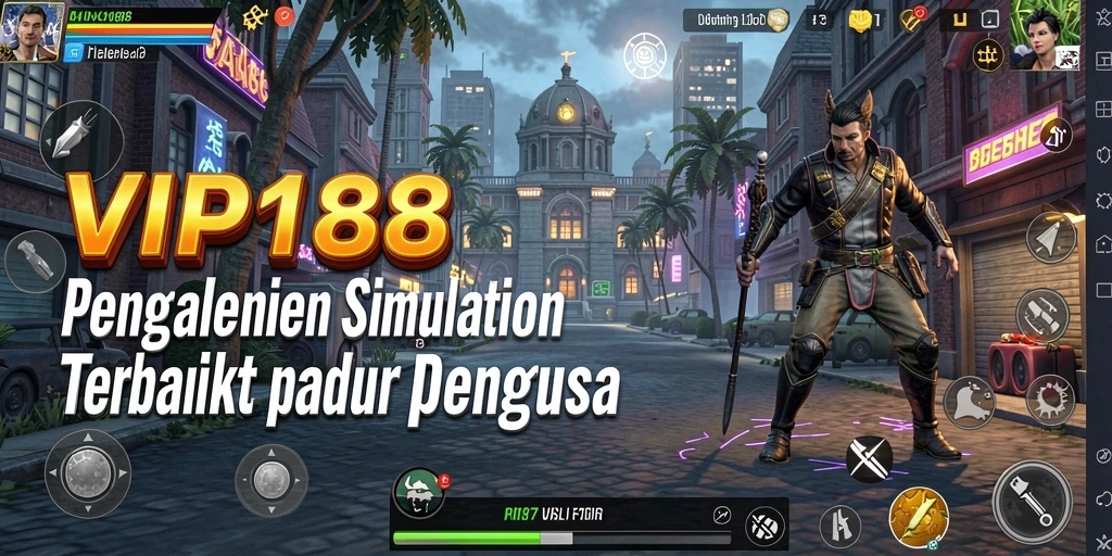 Screenshot gameplay VIP188 menampilkan aksi seru dalam simulasi.
