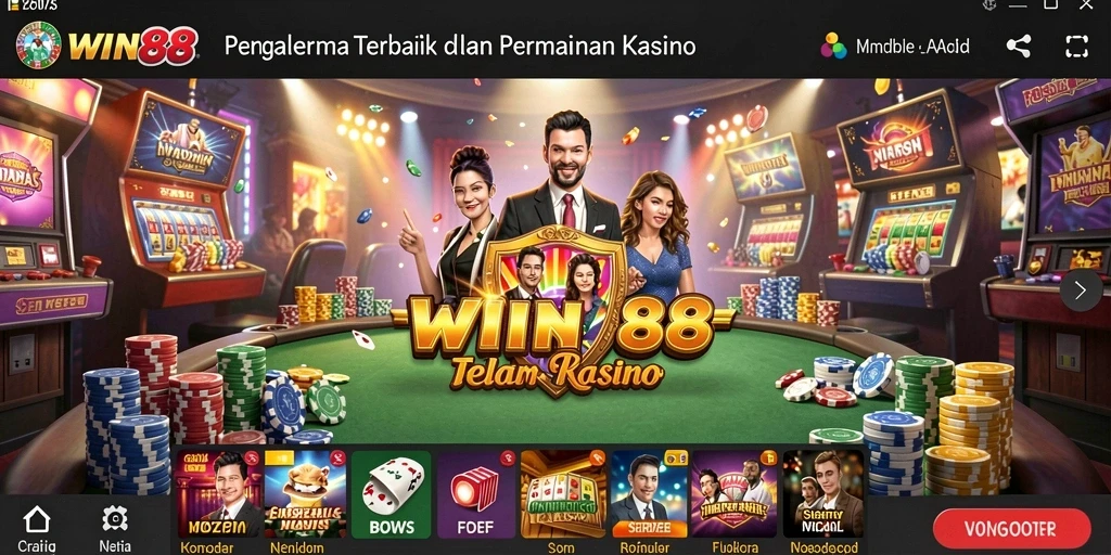 Gameplay seru dan menarik di WIN88 dengan berbagai permainan Kasino.